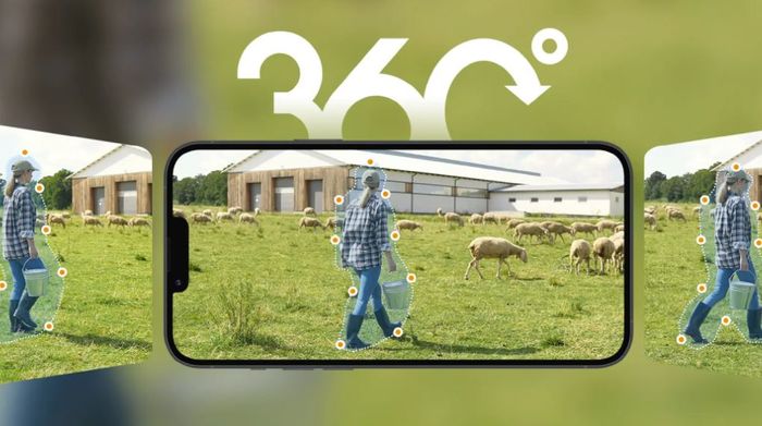 Camera IP Ngoài trời 360 Độ 5MP IMOU AOV PT Wifi 4G Năng Lượng Mặt Trời B7ED-5M0TEA - Hình ảnh 5 MP sắc nét, góc nhìn toàn cảnh