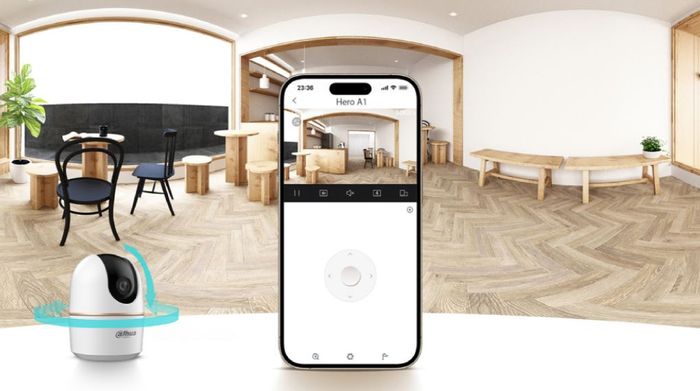 Camera IP 360 Độ 3MP Dahua DH-H3AE - Chất lượng hình ảnh 3 MP sắc nét và góc nhìn bao quát
