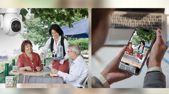 Camera IP Ngoài trời 360 Độ 3MP Dahua DH-P3B-PV - Kết nối linh hoạt và lưu trữ lớn