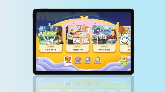 Xiaomi Redmi Pad 2 WiFi 4GB/128GB - Ứng dụng tô màu Bekids Coloring