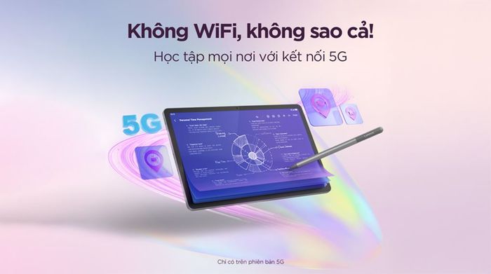 Lenovo Idea Tab 5G 8GB/128GB - Hỗ trợ mạng 5G