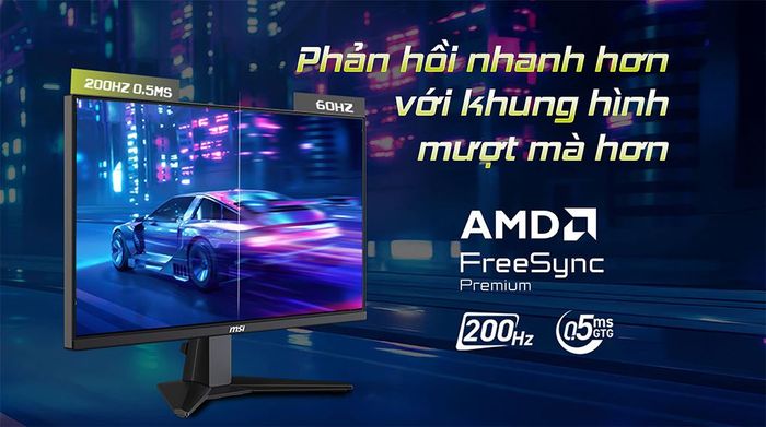 Màn hình Gaming MSI MAG 255F-E20 24.5 inch Full HD - 200 Hz