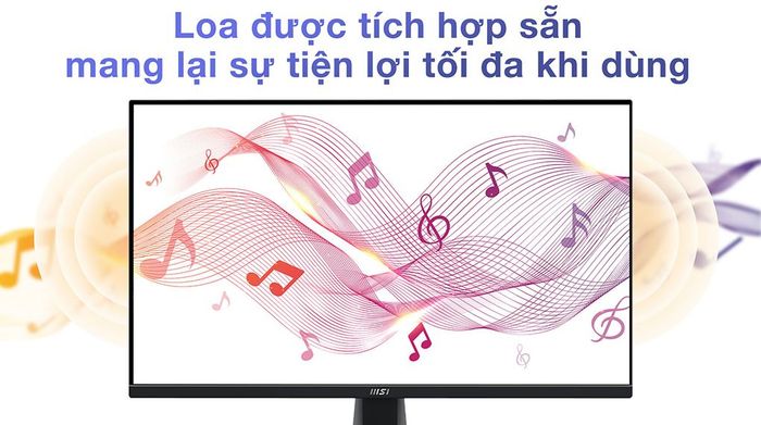Màn hình MSI PRO MP275Q 27 inch 2K - Loa tích hợp