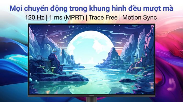 Màn hình Asus VA249HG-R 23.8 inch Full HD - Chuyển động mượt mà