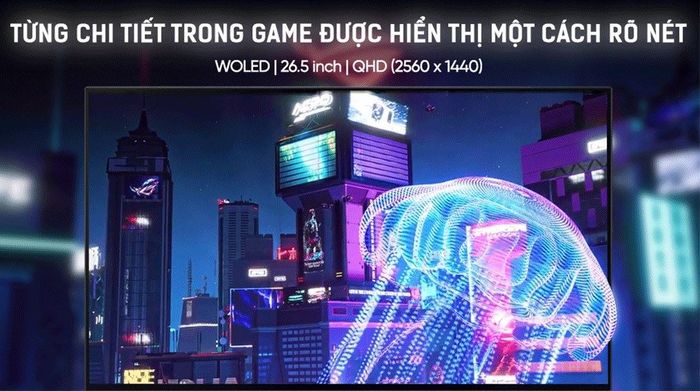 Màn hình Gaming Asus ROG Strix XG27AQDMG 26.5 inch 2K - Màn hình lớn
