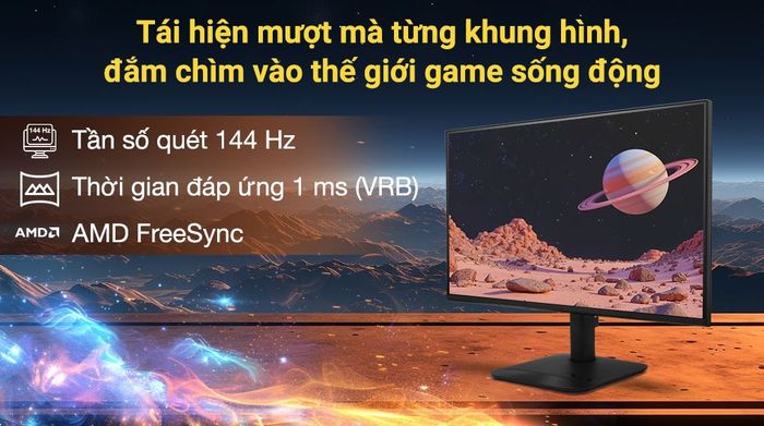Màn hình Gaming Acer KB242Y P6 23.8 inch Full HD - Khung hình mượt mà