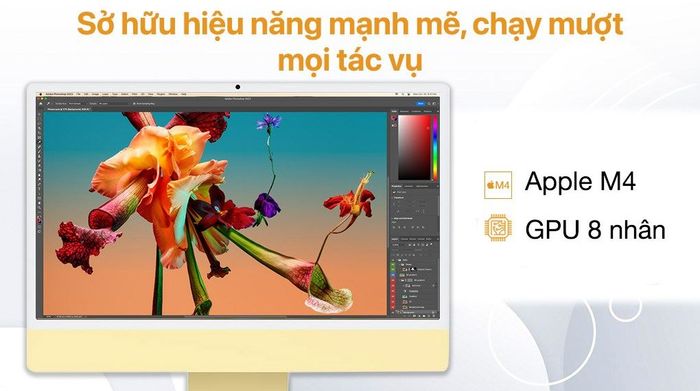 iMac 24 inch M4 24GB/256GB - Hiệu năng