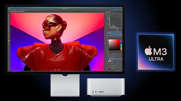 Mac Studio M3 Ultra 96GB/1TB - Hiệu năng mạnh mẽ