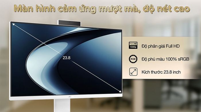 ASUS AIO V440VAT i5 13420H (WPD010W) - Màn hình cảm ứng