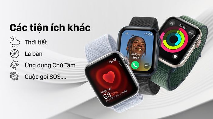 Apple Watch SE 2 GPS 40mm viền nhôm dây vải - Tiện ích khác