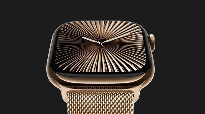 Apple Watch Series 10 GPS + Cellular 46mm viền Titanium dây Milan - Pin