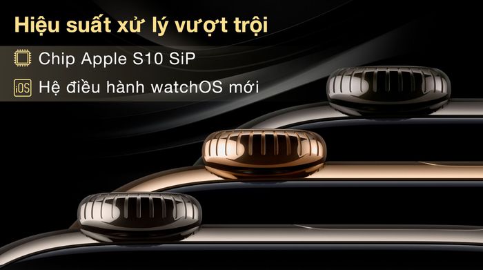 Apple Watch Series 10 GPS + Cellular 46mm viền Titanium dây Milan - Cấu hình