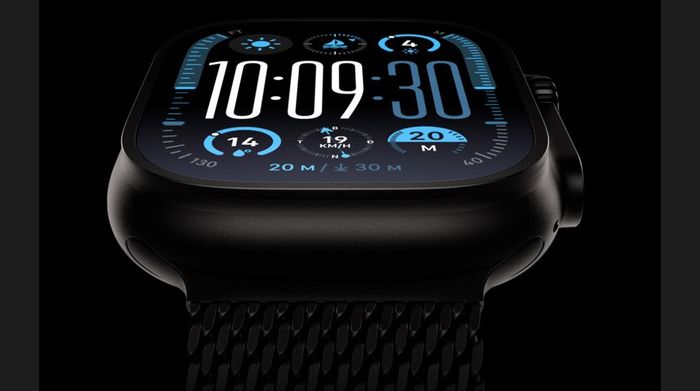 Apple Watch Ultra 2 GPS + Cellular 49mm viền Titanium đen dây Milan - Thiết kế