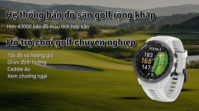 Garmin Golf Approach S70 42mm - Tính năng golf
