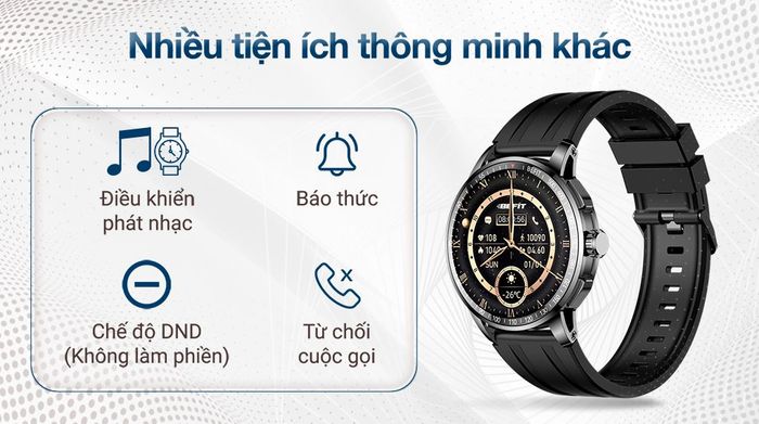 BeFit Sporty 3 46.4mm dây silicone - Tiện ích khác