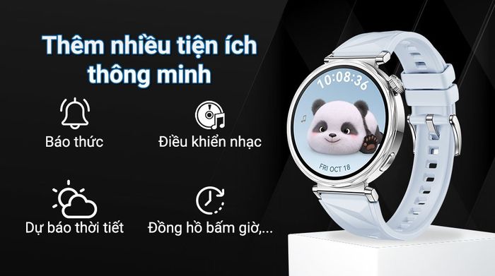 Huawei Watch GT 5 41mm viền thép dây cao su - Tiện ích khác