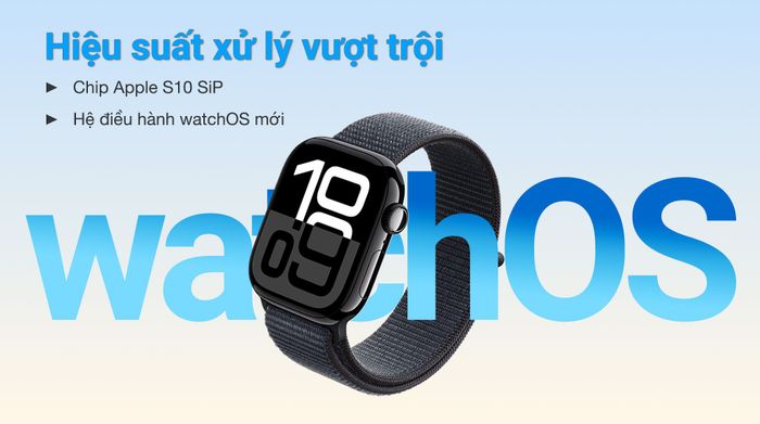 Apple Watch Series 10 GPS + Cellular 42mm viền nhôm dây vải - Cấu hình