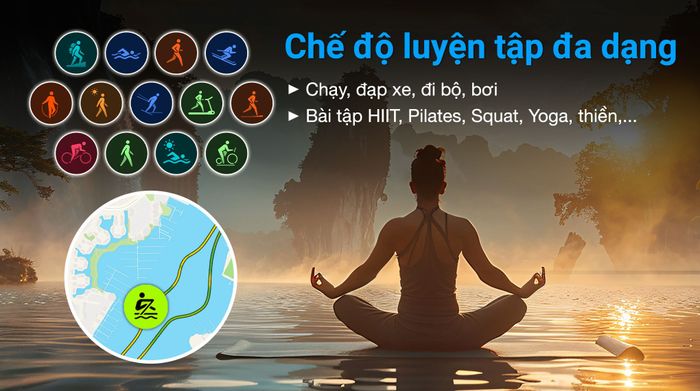 Apple Watch Series 10 GPS + Cellular 42mm viền nhôm dây vải - Luyện tập