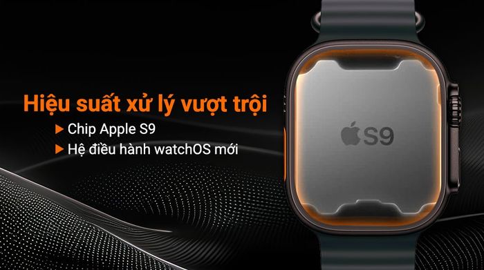 Apple Watch Ultra 2 GPS + Cellular 49mm viền Titanium đen dây Ocean - Hiệu năng