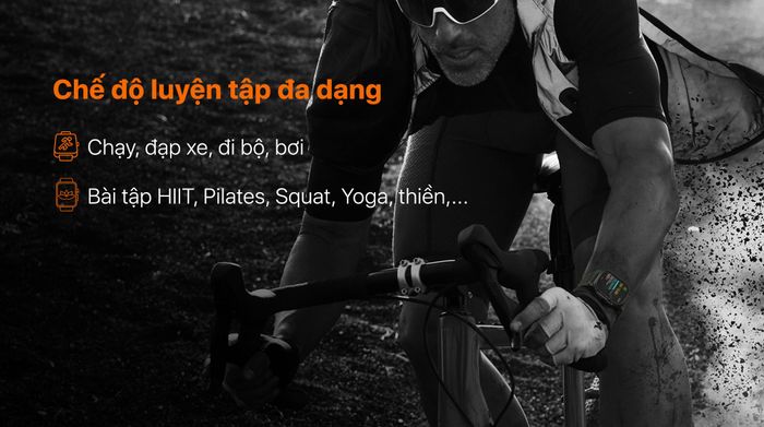 Apple Watch Ultra 2 GPS + Cellular 49mm viền Titanium đen dây Alpine - Luyện tập