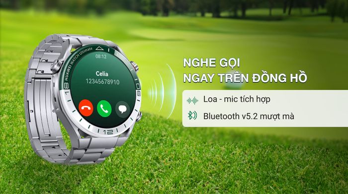 Đồng hồ thông minh Huawei Watch Ultimate - Nghe gọi