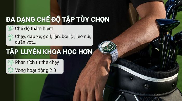 Đồng hồ thông minh Huawei Watch Ultimate - Luyện tập