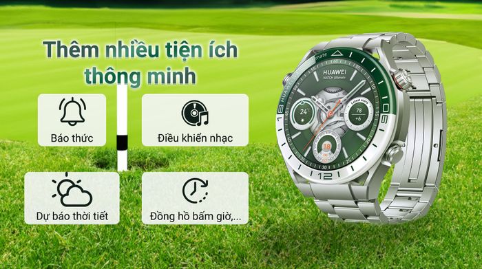 Đồng hồ thông minh Huawei Watch Ultimate - Tiện ích khác
