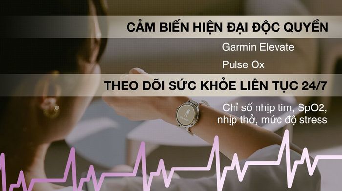 Garmin Lily 2 Active 38mm - Sức khỏe