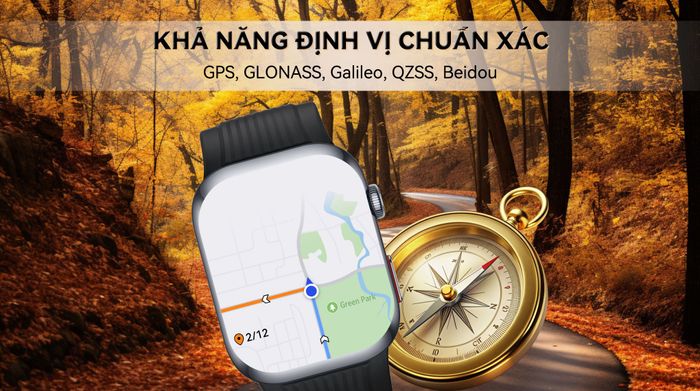 Đồng hồ thông minh Huawei Watch D2 - Định vị