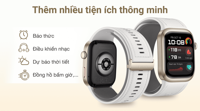 Huawei Watch D2 48mm dây da - Tiện ích khác