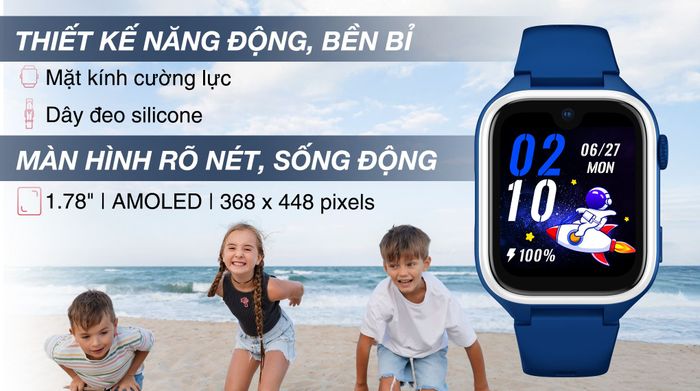 Đồng hồ định vị trẻ em Kidcare Sight S1 - Thiết kế