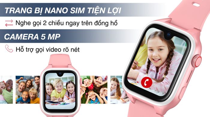 Đồng hồ định vị trẻ em Kidcare Sight S1 - Nghe gọi