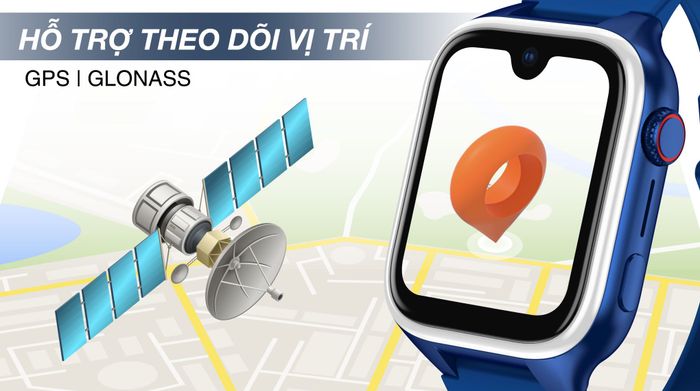Đồng hồ định vị trẻ em Kidcare Sight S1 - Định vị