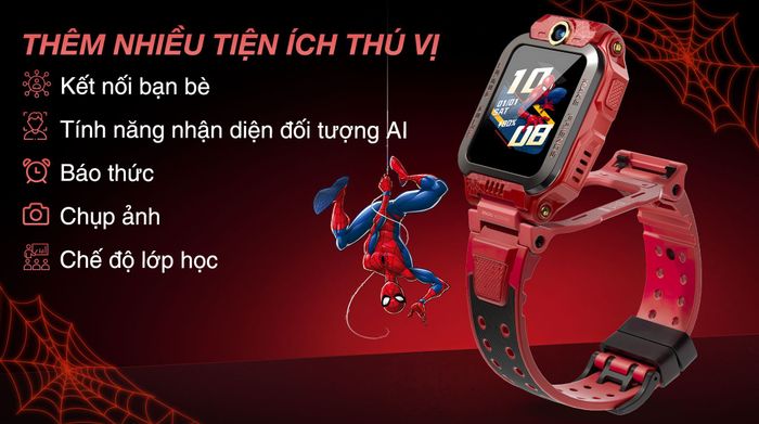 Đồng hồ định vị trẻ em imoo Z7 Spider Man - Tiện ích khác