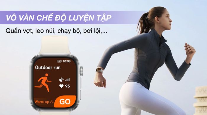Huawei Watch Fit 4 43mm dây silicone - Luyện tập 