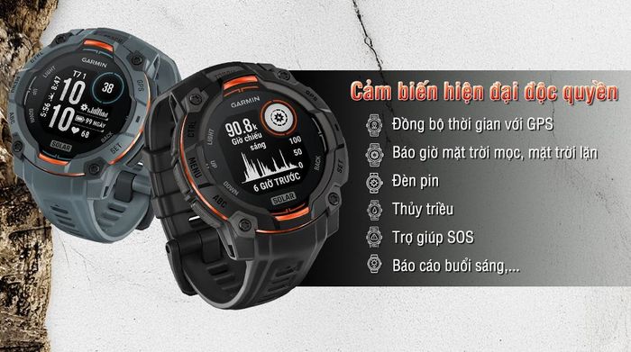 Garmin Instinct 3 Solar 45mm - Tiện ích khác