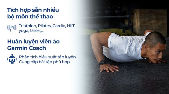 Garmin Venu X1 Sapphire 51.2mm dây nylon - Luyện tập