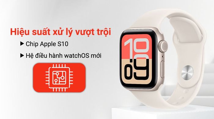 Apple Watch SE 3 GPS + Cellular 40mm viền nhôm dây thể thao - Hiệu năng