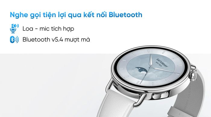 Xiaomi Watch S4 41mm dây da - Nghe gọi