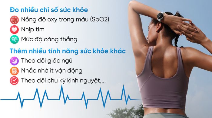 Xiaomi Watch S4 41mm dây da - Sức khỏe