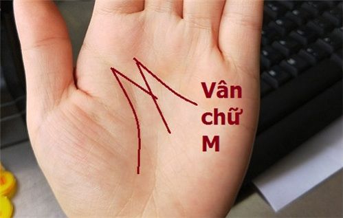 Vân tay hình chữ M