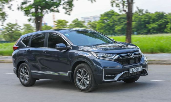 Honda CR-V là mẫu xe gầm cao thành công nhất của hãng xe Nhật tại thị trường Việt Nam