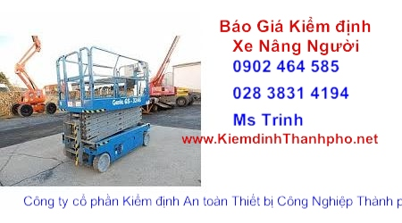 Kiểm định xe nâng người