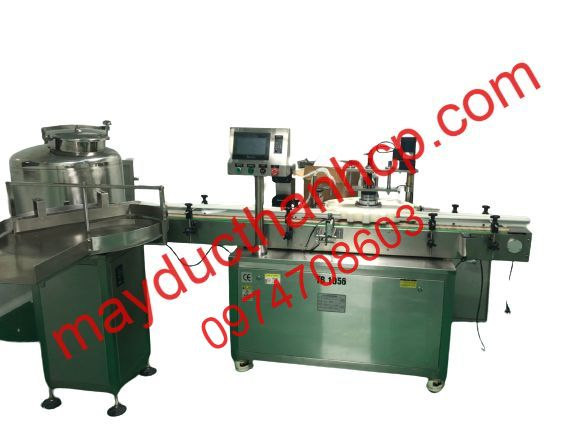 Máy chiết và cấp nắp siro