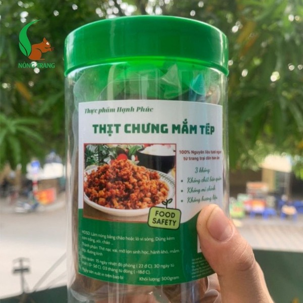 Thịt chưng mắm tép