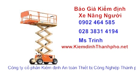 Kiểm định xe nâng người