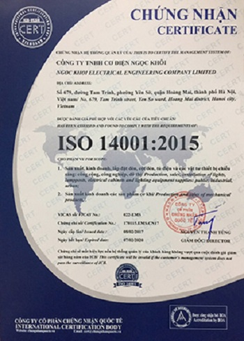 ISO 14001:2015