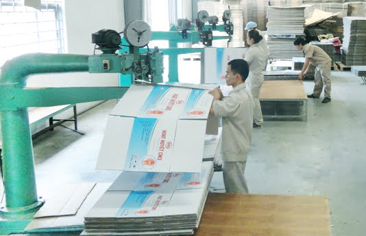 Quan trắc công ty sản xuất bìa Carton