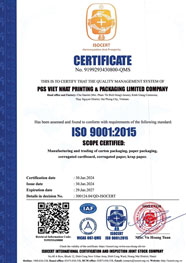 Giấy chứng nhận ISO 9001:2015