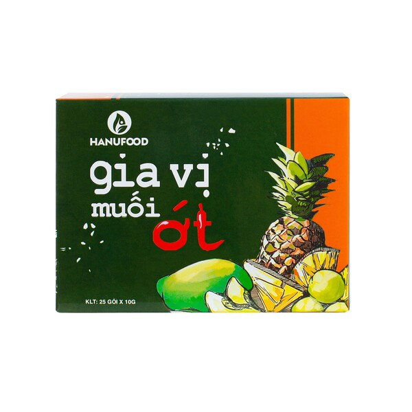 Gia vị muối ớt Hanufood